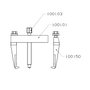 Extractor Forza 2 Patas 50X60